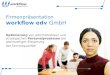 Firmenpräsentation workflow edv  GmbH