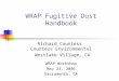 WRAP Fugitive Dust Handbook