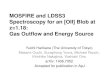 MOSFIRE and LDSS3 Spectroscopy for an [OII] Blob at z=1.18: Gas Outflow and Energy Source