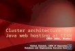 Cluster architecture for Java web hosting at CERN