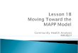 Lesson 1B Moving Toward the  MAPP Model