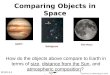 Comparing Objects in Space