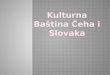 Kulturna Ba ština Čeha i Slovaka