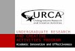 Undergraduate Research and Creative Activities Program