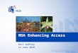 RDA Enhancing Access