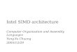 Intel SIMD architecture