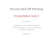 NCLinac  Kick-Off Meeting Presentation task 2