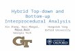 Hybrid Top-down and Bottom-up  Interprocedural  Analysis