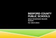 BEDFORD COUNTY PUBLIC SCHOOLS