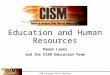 Education and Human Resources