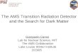 The AMS Transition Radiation Detector and the Search for Dark Matter