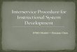 Interservice Procedure for Instructional System Development