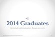 2014  Graduates