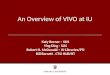 An Overview of VIVO at IU
