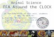 Animal Science  FFA Around  the CLOCK