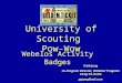 University of Scouting  Pow-Wow