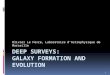 DEEP SURVEYS: Galaxy  formation and  evolution