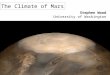 The Climate of Mars