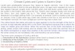 Climate Cycles and Cycles in Earth’s Orbit