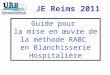 Guide pour  la mise en œuvre de la méthode RABC  en Blanchisserie Hospitalière