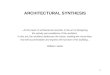 ARCHITECTURAL SYNTHESIS