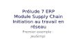 Prélude 7 ERP Module Supply Chain Initiation au travail en réseau