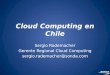 Clou d Computing en Chile