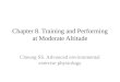 Chapter 8. Training and  Performing at Moderate Altitude