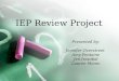 IEP Review Project