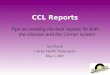 CCL Reports