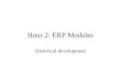 Hour 2: ERP Modules