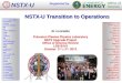 NSTX-U Transition to Operations