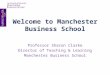 Welcome to Manchester Business School
