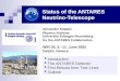Status of the ANTARES Neutrino-Telescope