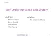 Self-Ordering Bocce Ball System