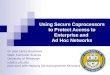 Using Secure Coprocessors to Protect Access to Enterprise and  Ad Hoc Networks