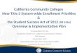 Presentation for the  Academic Senate for California Community Colleges  Fall Plenary