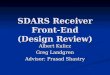 SDARS Receiver Front-End (Design Review)