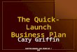 The Quick-Launch Business Plan