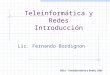 Teleinformática y Redes Introducción