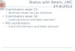 Status  with  Beam, LMC 24.8.2011