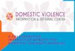 A collaborative , interactive website for domestic violence agencies