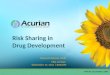 Risk Sharing in Drug Development