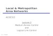 Local  &  Metropolitan  Area Networks