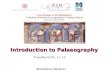 Introduction to Palaeography