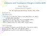 D-Branes and Topological Charge in Lattice QCD