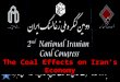 The Coal Effects on Iran’s Economy
