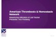 American Thrombosis & Hemostasis Network