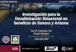 Investigación para la Desalinización Binacional en beneficio de Sonora y Arizona