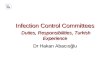 Infection Control Committees Duties, Responsibilities, Turkish Experience